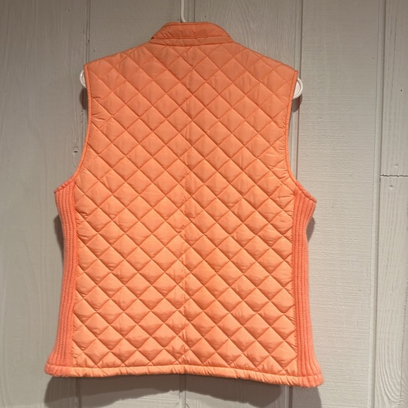 Vanilla Bay Quilted Peach Vest - Picture 7 of 9